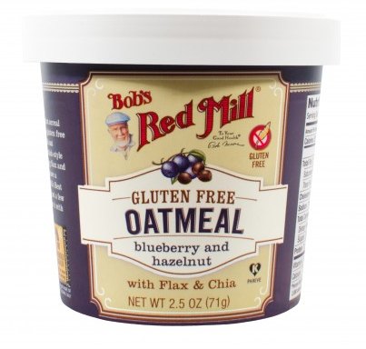 Bob's Red Mill - Gluten-Free Blueberry Hazelnut Oatmeal Cup, 71g
