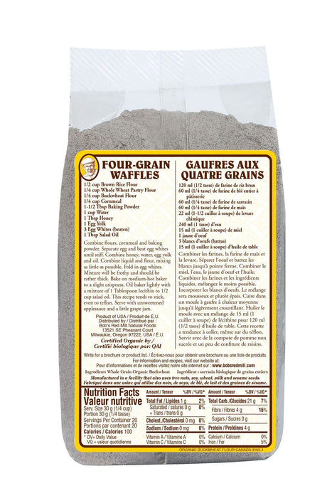 Bob's Red Mill - Organic Buckwheat Flour, 623g