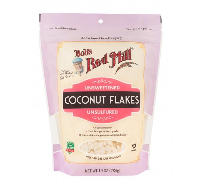 Bob's Red Mill - Unsweetened Coconut Flakes, 284g