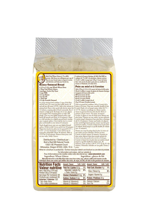 Bob's Red Mill - Vital Wheat Gluten, 623g