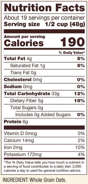 Bob's Red Mill - Wheat-Free Rolled Oats, 907g