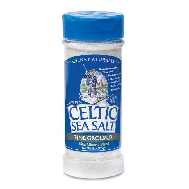 Celtic Sea Salt - Celtic Fine Ground Sea Salt Shaker, 227g