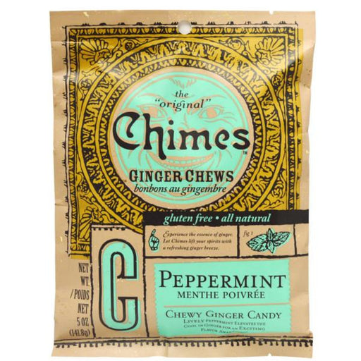 Chimes - Peppermint Ginger Chews, 141.8g