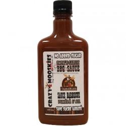 Crazy Mooskies - BBQ Sauce - Smok'n Garlic, 375ml