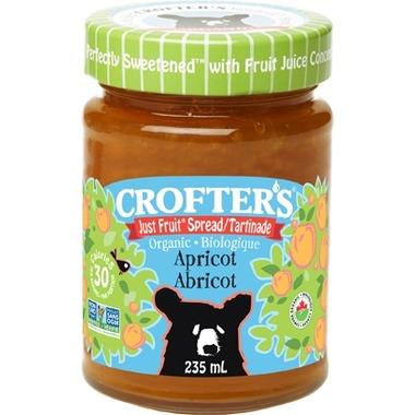 Crofter's Food Ltd. - Org Just Fruit Apricot Spread - 235ml