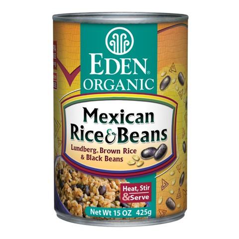 Eden - Org Mexican Rice & Black Beans - 398ml
