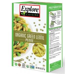 Explore Cuisine Green Lentil Penne 227g