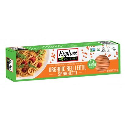 Explore Cuisine Red Lentil Spaghetti 227g