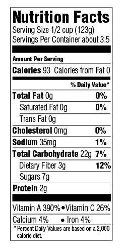 Farmer's Market - Organic Sweet Potato Puree, 425g