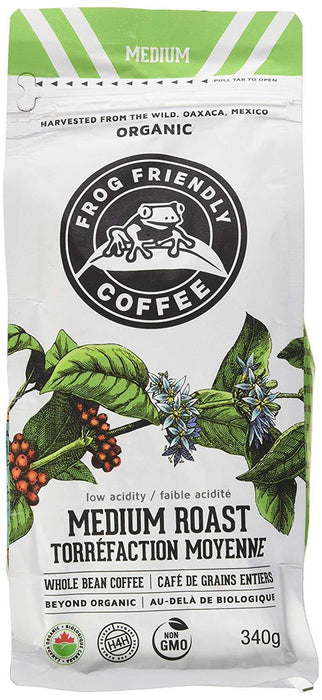 Frog Friendly Coffee - Wild Whole Medium Roast, 340g
