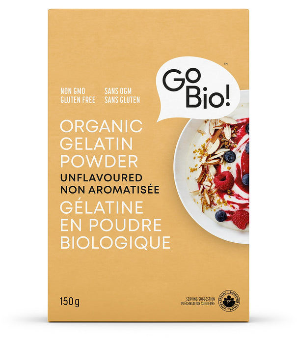 GoBio - Organic Gelatin Powder - 150G
