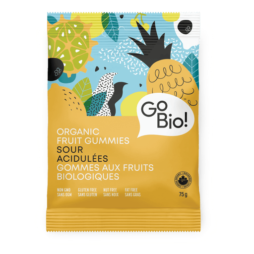 GoBio - Organic Sour Gummies, 75g