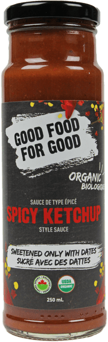 Good Food For Good - Spicy Date Sweetened Ketchup, 250ml