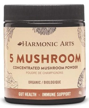 Harmonic Arts - Concentrated Powder, 5 Mushroom, 45g