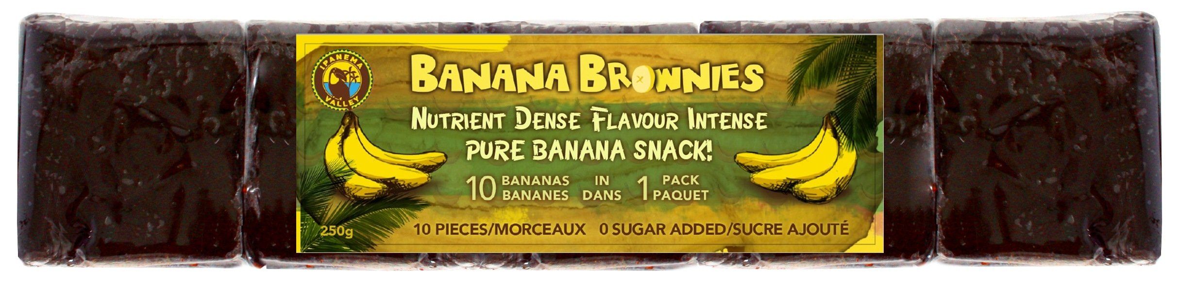 Ipanema Valley - Banana Fruit Brownie, 120g