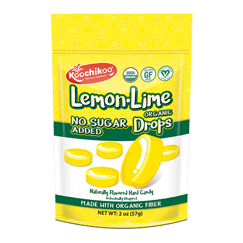 Koochikoo - Organic Lemon-Lime Drops, 56.7g