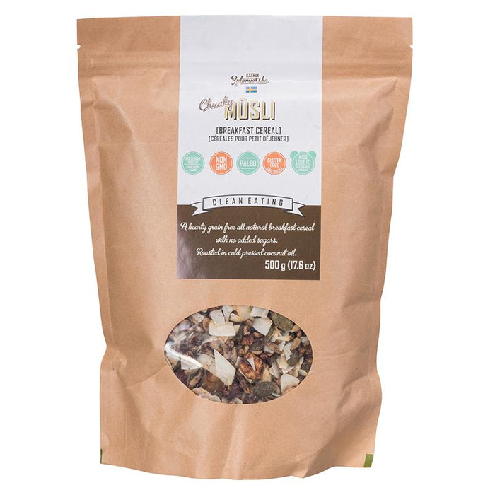 KZ Clean Eating - Paleo-Friendly Chunky Musli, 500g