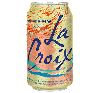 LaCroix - Sparkling Water Peach Pear, 355ml