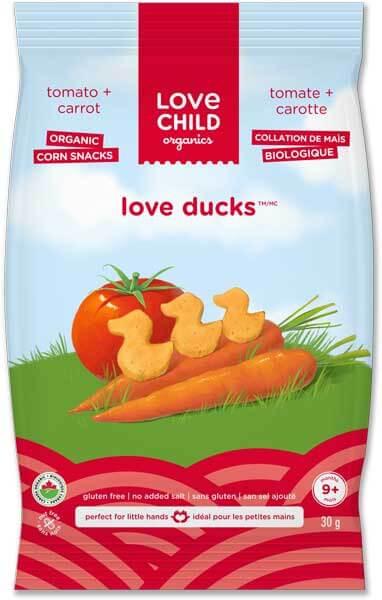 Love Child - Love Ducks, Tomato and Carrot, 30g