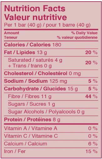 Love Good Fats - Chewy Nutty Bar, Salted Caramel, 40g