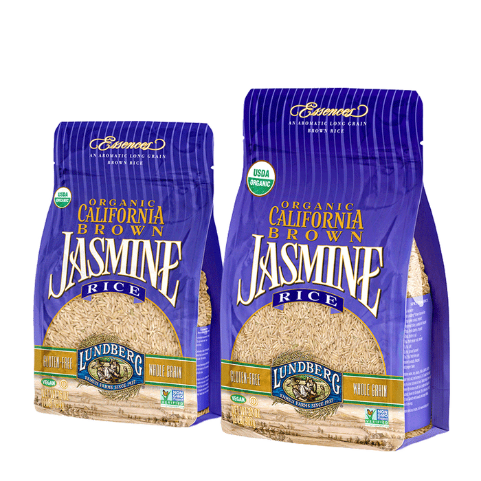 Lundberg Family Farms - Org brown jasmine rice - 907g