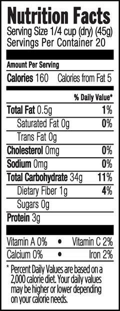 Lundberg Family Farms - Organic White Basmati Rice, 907g