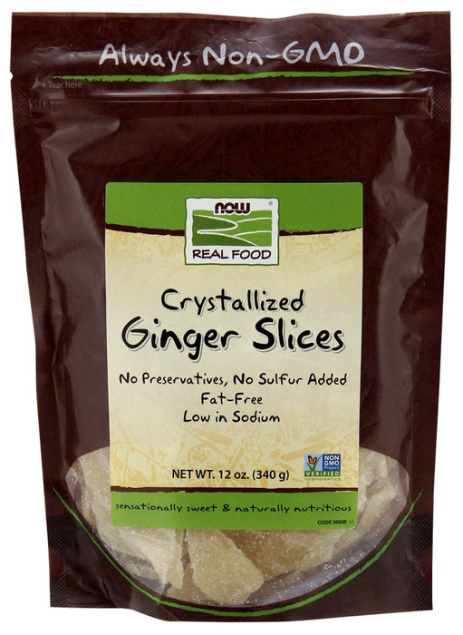 NOW Crystalized Ginger 340g