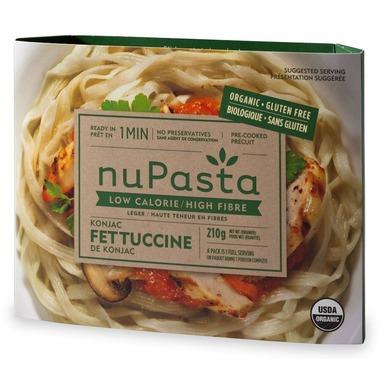 NuPasta Organic Konjac Fettuccine Pasta 210g