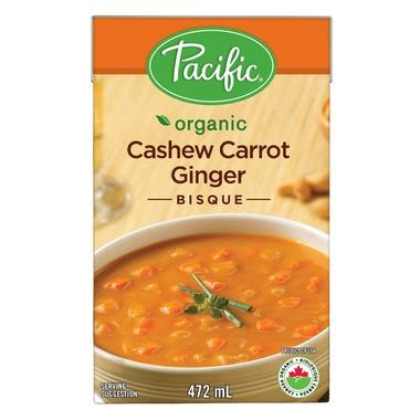 Pacific Foods - Cashew Carrot Ginger Bisque, 478ml