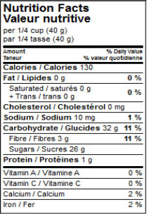 Patience Fruit & Co. - Organic Whole and Soft Blueberries, 85g