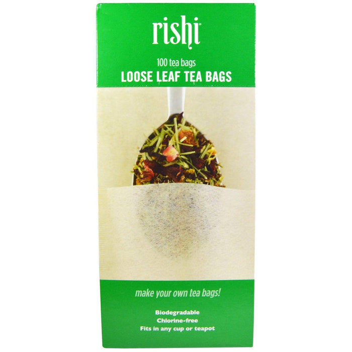 Rishi -Loose Leaf Tea Bags, 100 filters