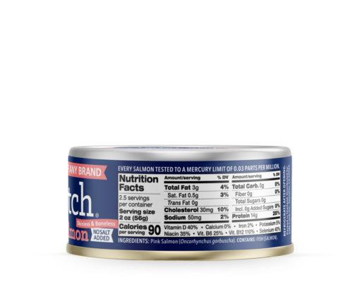 Safe Catch - Alaskan Wild Pink Salmon (no salt added), 142g