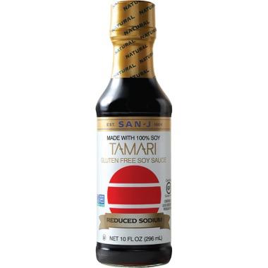 San-J Tamari Soy Sauce 25% Less Sodium - 296ml