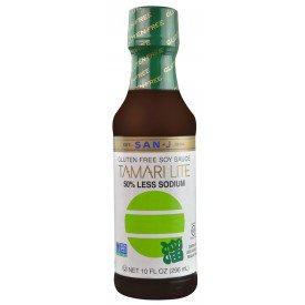 San-J Tamari Soy Sauce 50% Less Sodium - 296ml