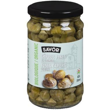 Savor - Organic Capers Fines, 310ml