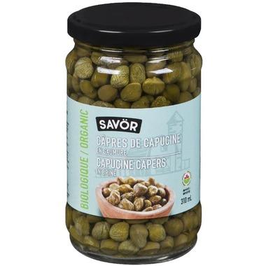 Savor - Organic Capucine Capers, 310ml