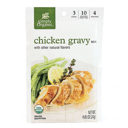 Simply Organic Chicken Gravy Seasoning Mix - 28g