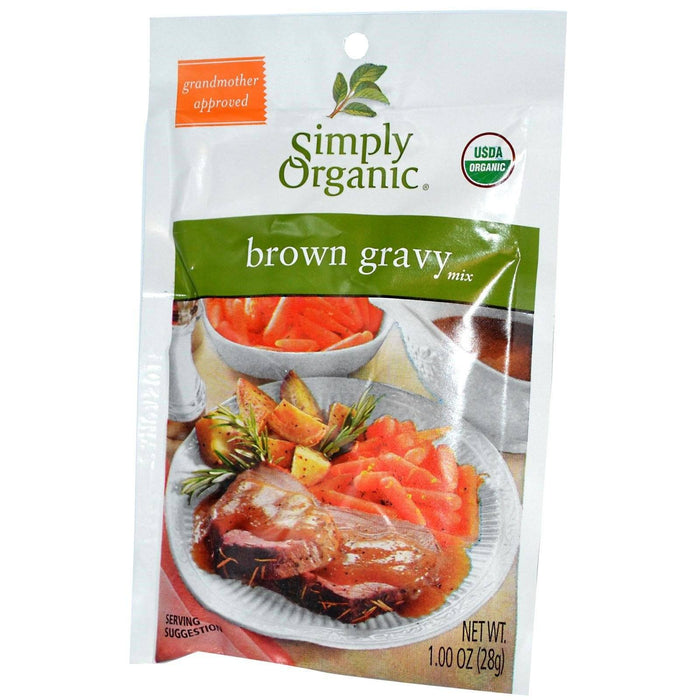 Simply Organic - Vegetarian Brown Gravy Mix, 25g