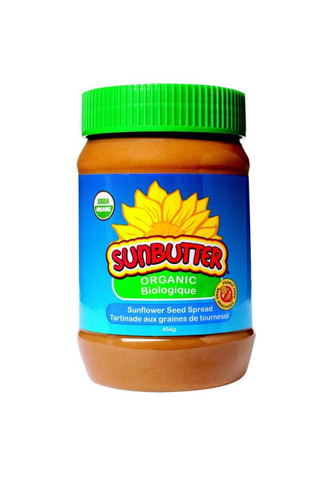 Sunbutter - Organic Crunchy Sunflower Seed Spread, 454g