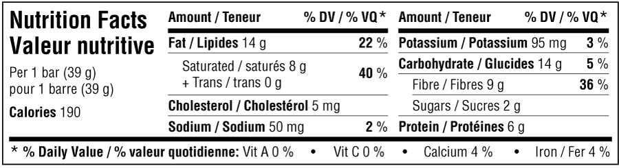 Love Good Fats - Chocolate Chip Cookie Dough, 39g