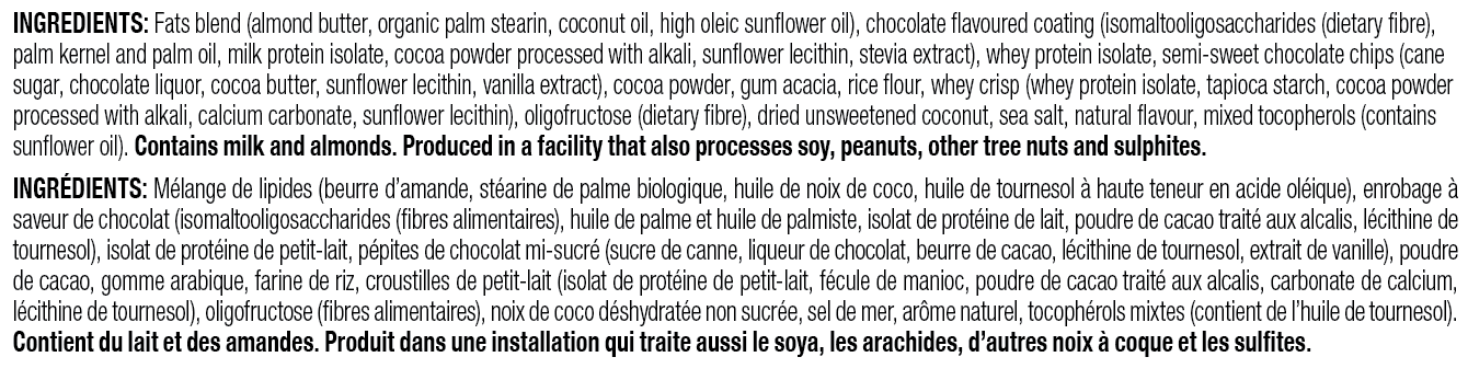 Love Good Fats - Coconut Chocolate Chip Bar, 39g