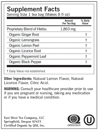 Yogi -  Lemon Ginger Tea , 16 bags