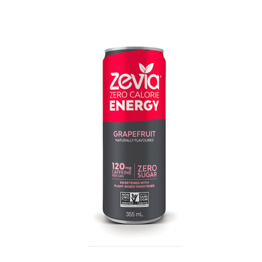 Zevia - Grapefruit Energy Drink, 355ml