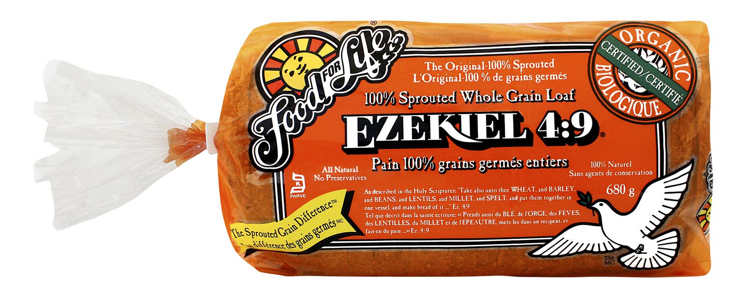 Food for Life - Ezekiel 4:9 Sprouted Whole Grain Bread, 680g