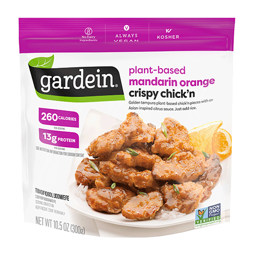 Gardein, Mandarin Orange Crispy Chick'n, 300g