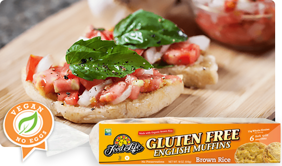 Food for Life - Gluten Free Brown Rice English Muffins, 510g
