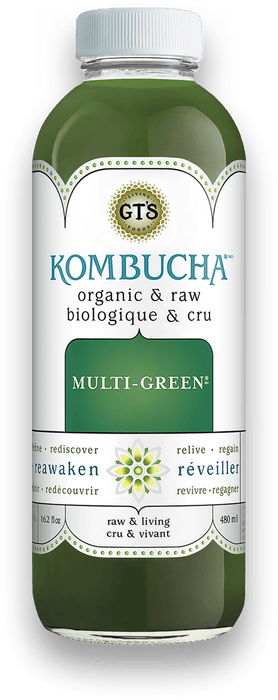 GT's Organic - Multi-Green Kombucha Drink, 480ml