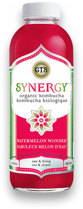 GT's Organic - Watermelon Wonder Kombucha Drink, 480ml