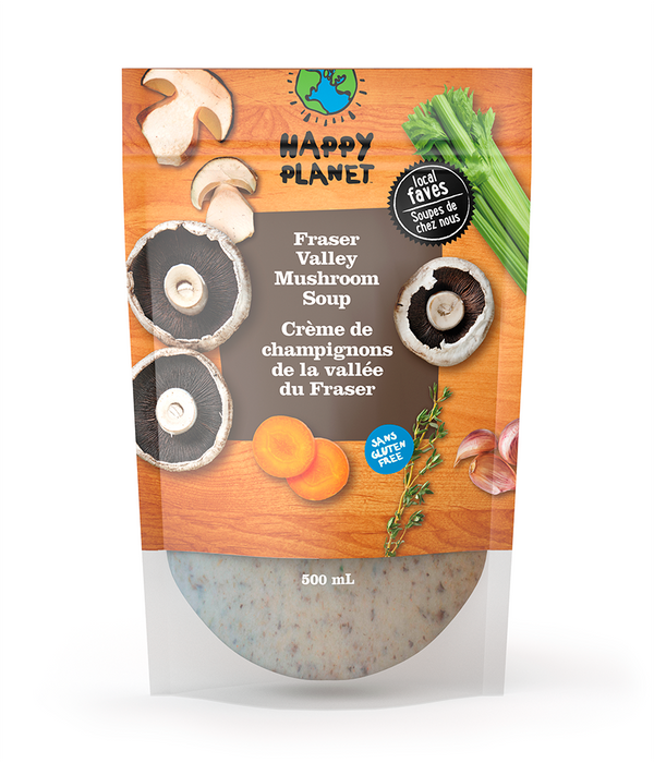 Happy Planet - Fraser Valley Mushroom Soup, 650ml
