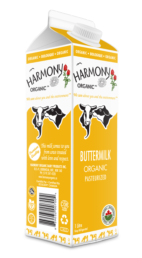 Harmony Organic - Organic Buttermilk, 1L